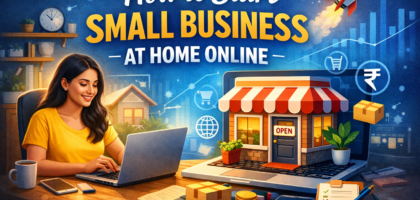 how to start a small business at home online