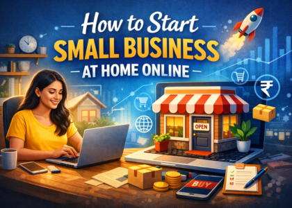 how to start a small business at home online
