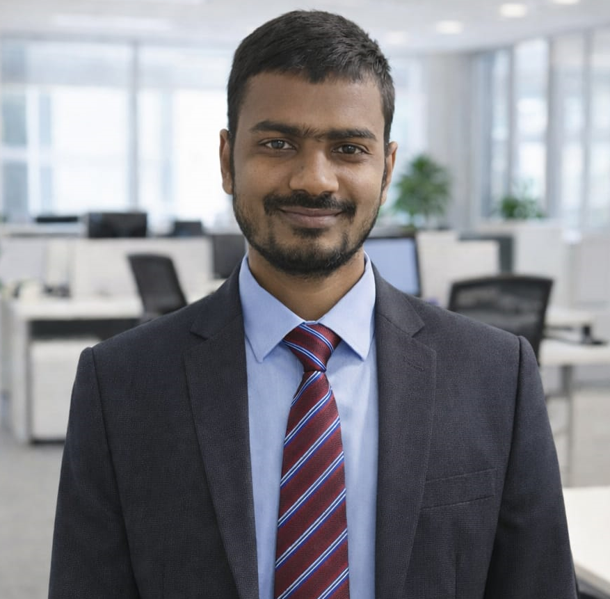 LeadSmart digital marketing agency team member in professional office environment