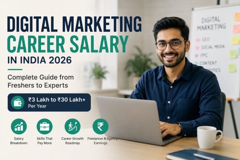 Digital Marketing Career Salary in India 2026: Complete Guide from Freshers to Experts