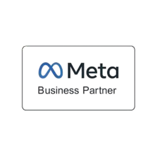 Meta Business Partner logo for Facebook and Instagram advertising.