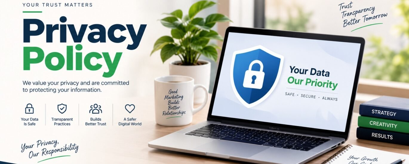 Privacy Policy for digital marketing agency company.