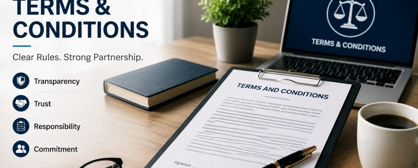 Terms Conditions for digital marketing agency